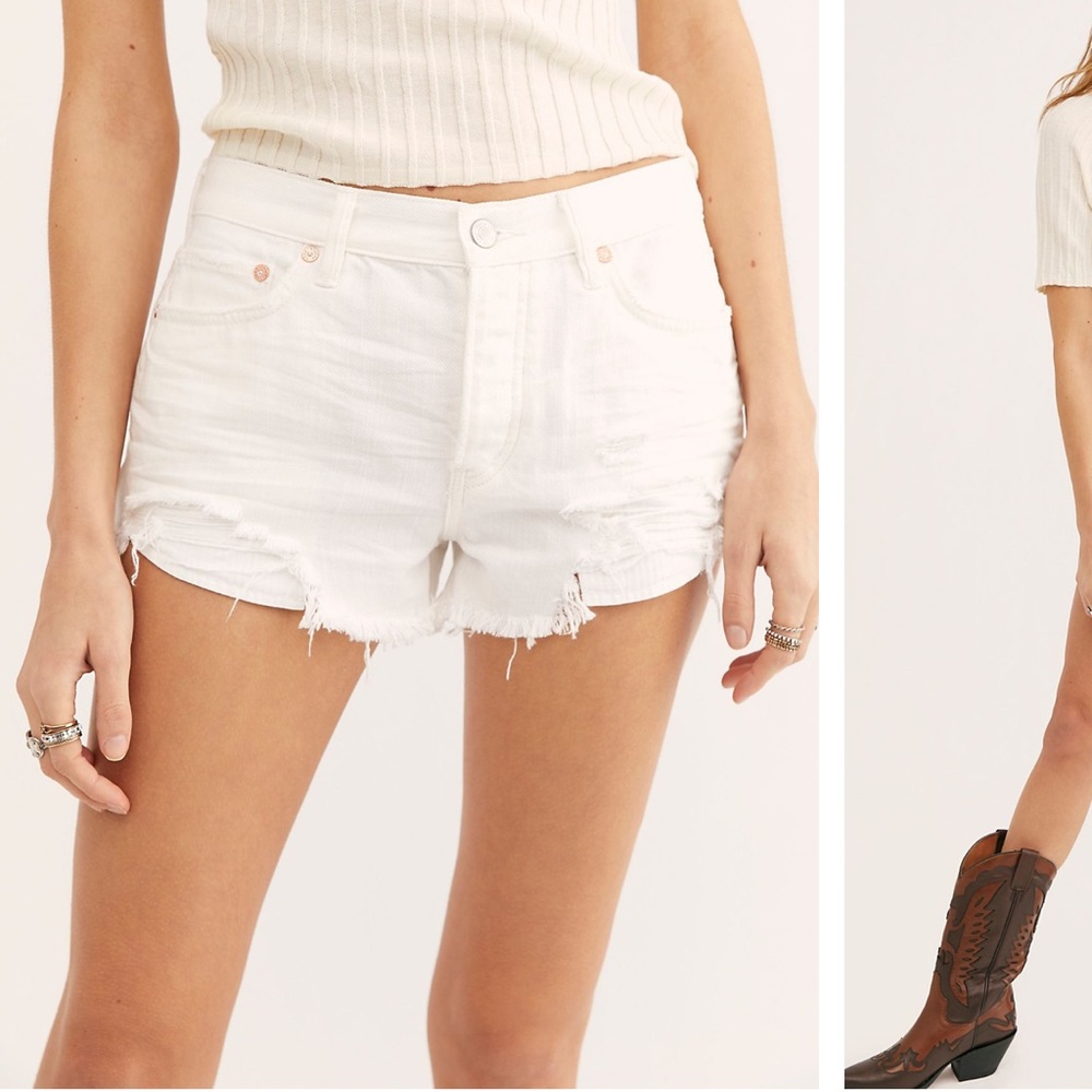 We The Free Loving Good Vibrations Cutoffs